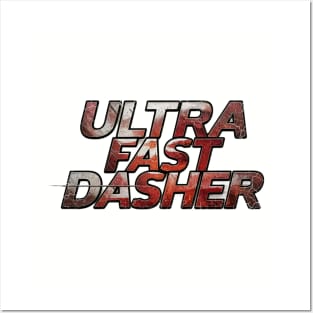 Ultra Fast Dasher the DoorDasher Posters and Art